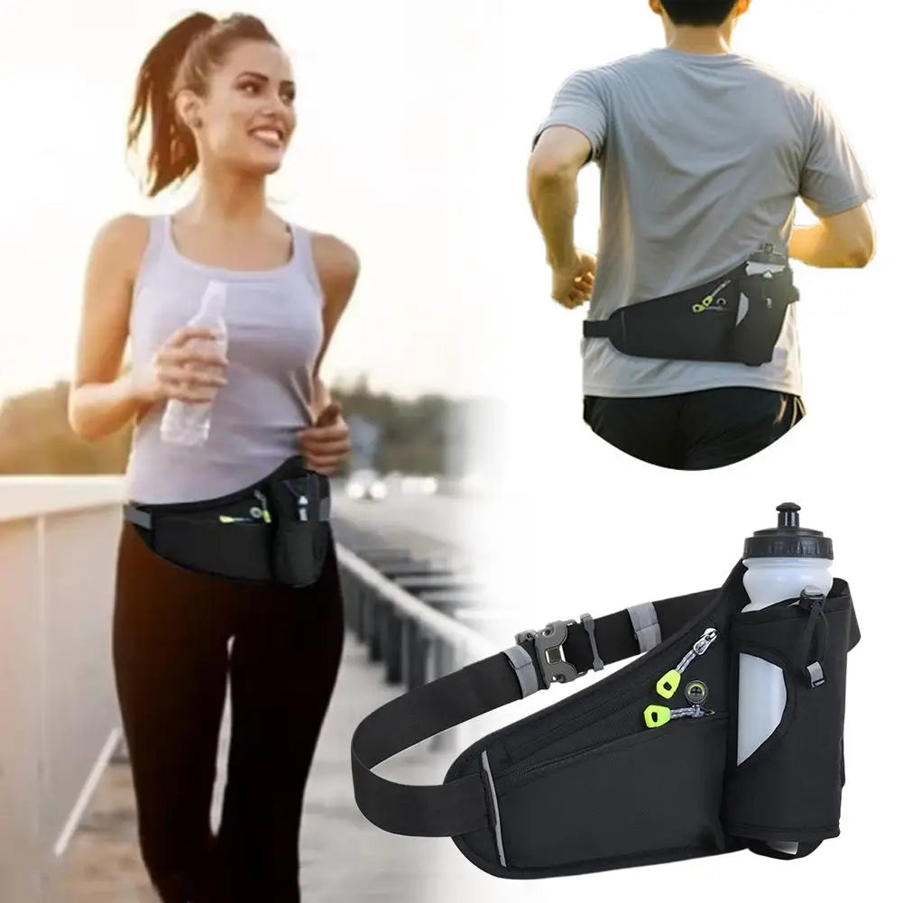Sport Water Bottle Holder Outdoor Camping Hiking Fitness Running Sports Packs For Men And Women Bicycle Cycling Belt Waist Bags Oasis Select