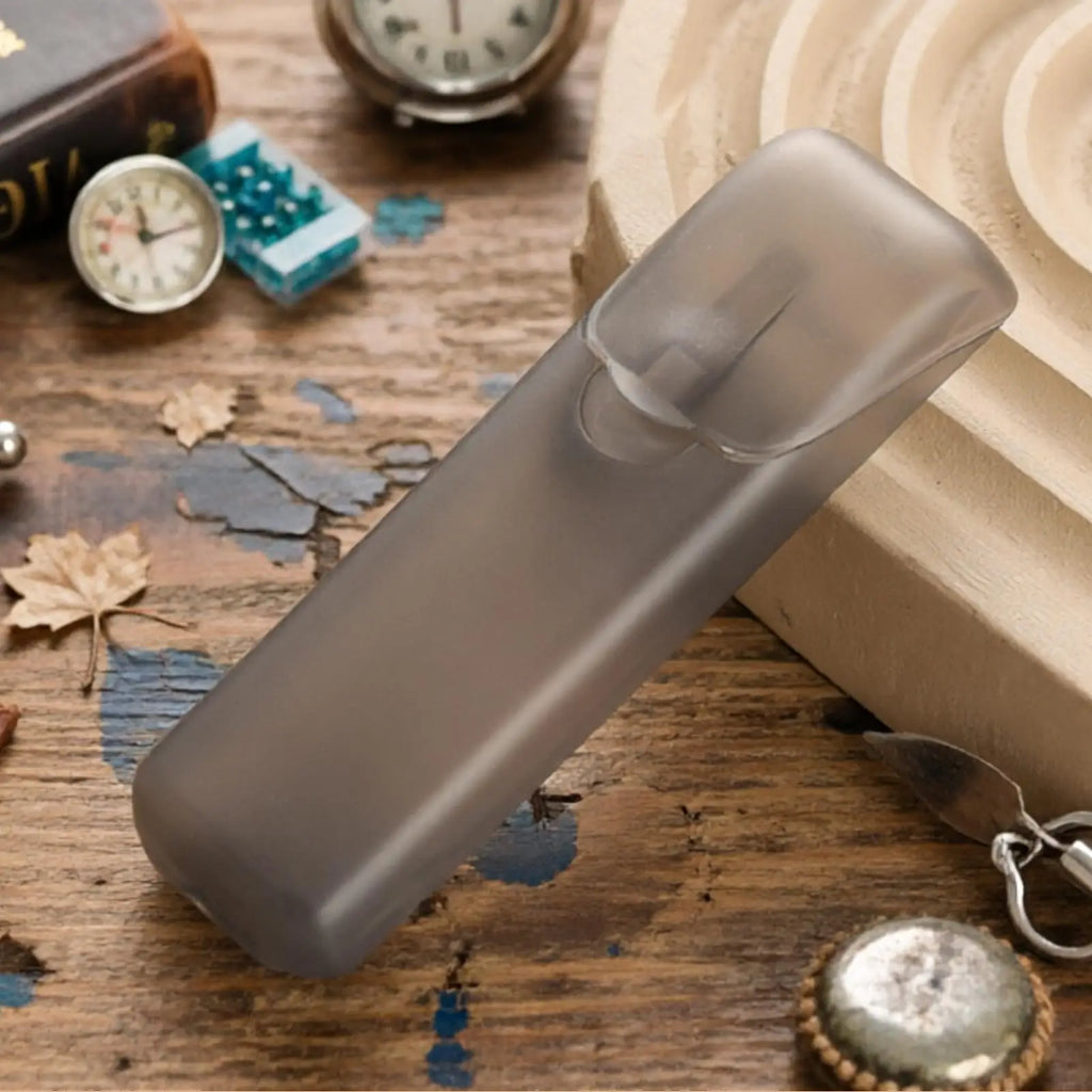 Toothpick Dispenser Portable Transparent Toothpick Holder Reusable Toothpick Storage Box Cotton Swab Case Needle Cases Storage Oasis Select