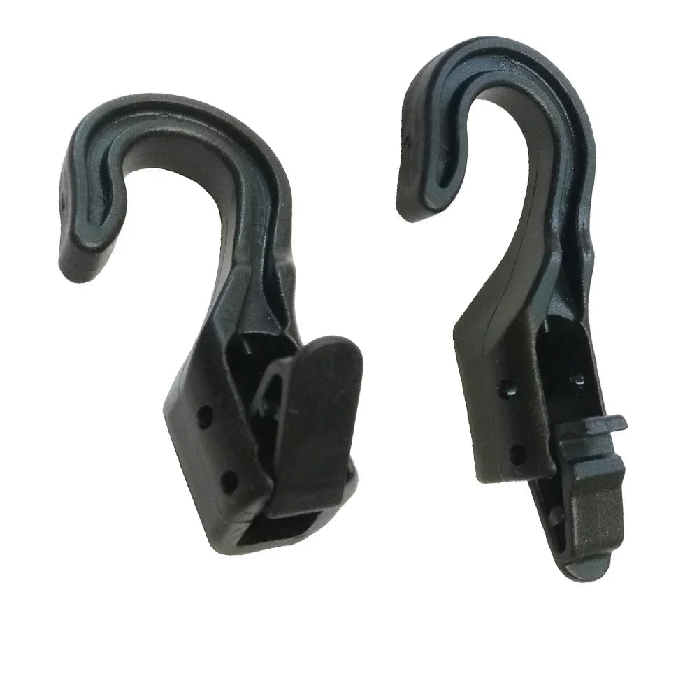 10 20PC Open End Cord Hooks Snap Boat Kayak Motorcycle rope Buckle camping tent hook For Bungee Shock Elastic Bungee Cord Straps Oasis Select