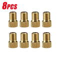2/8/16Pcs Bicycle Valve Adapter Cap Presta To Schrader Adapter French Valve Bike Nozzle Inflator Nipple Mtb Bicycle Accessories Oasis Select 8pcs