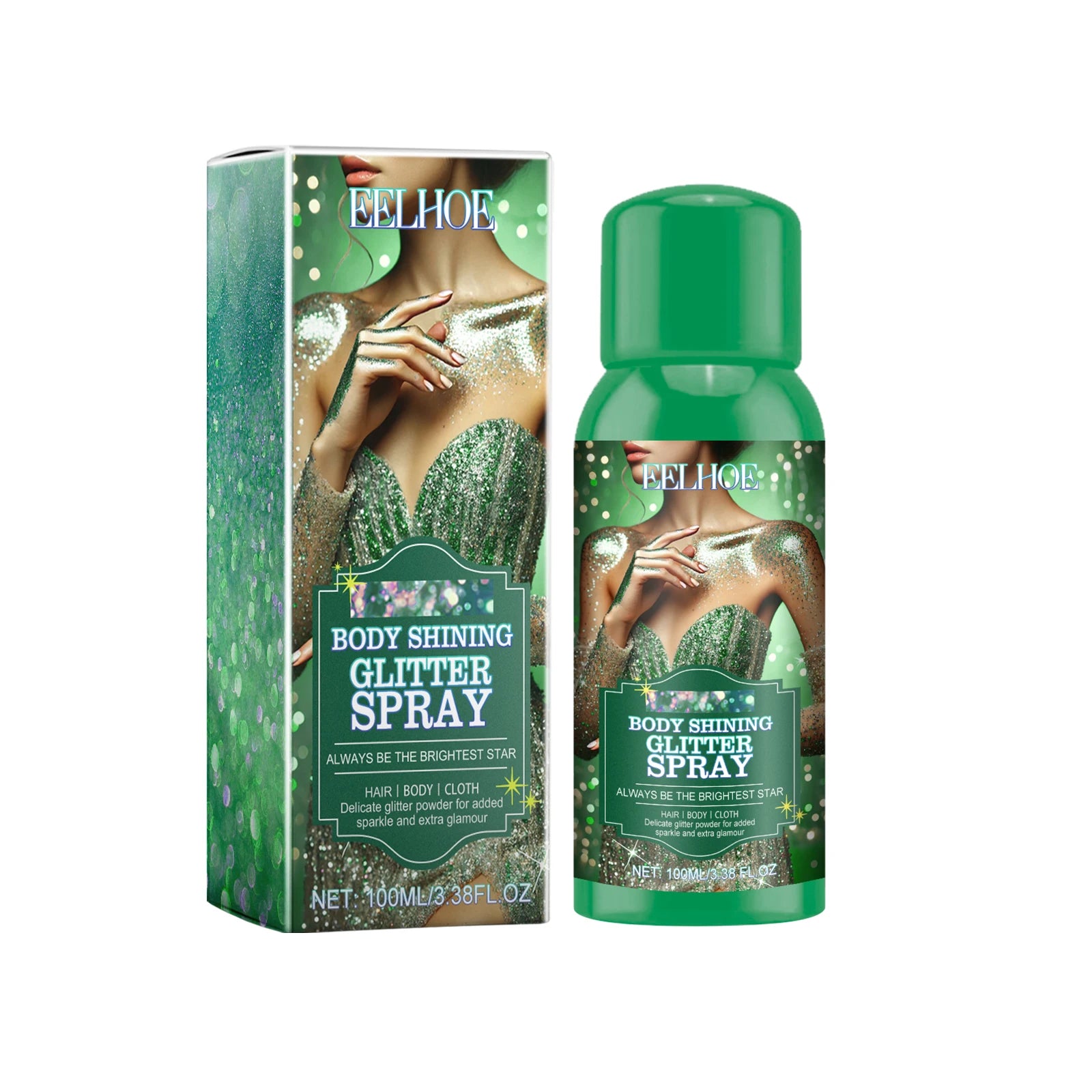 Eelhoe Highlighter Spray – Shimmer Glow & Brightening 100ml