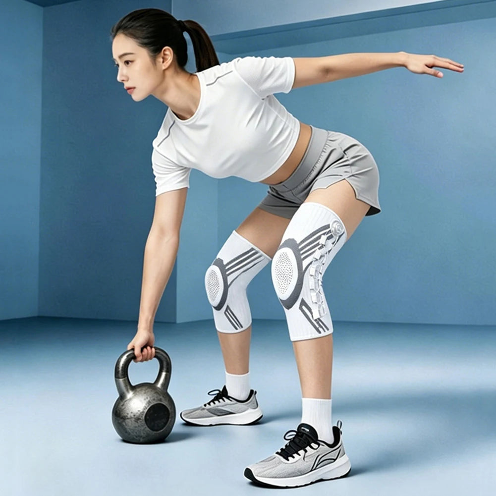 Knob-Style Knee Brace with Patella Gel Pad – Men & Women