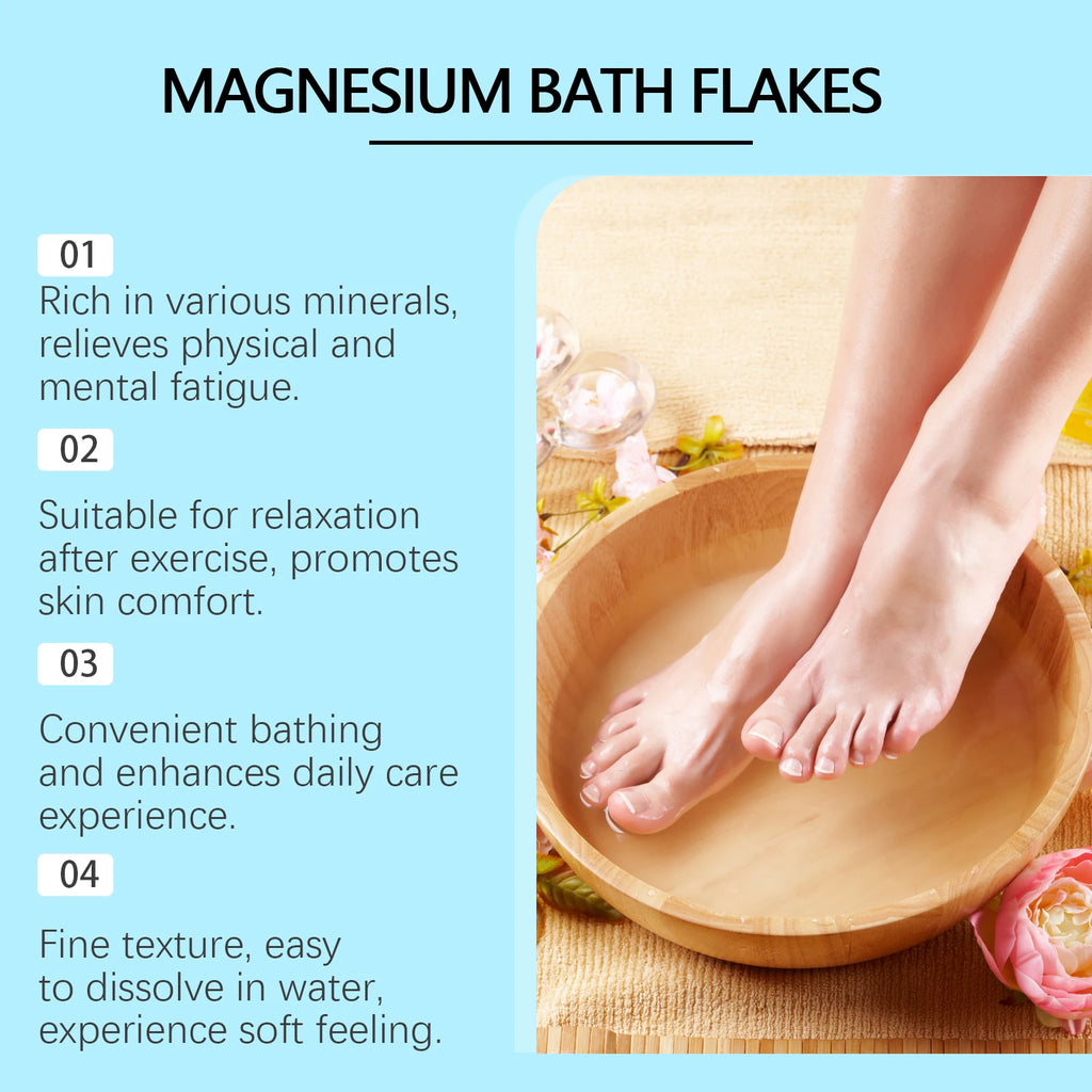 Magnesium Bath Salt Tablets Spa Body Exfoliation Dead Skin Removal Relieve Fatigue Improve Roughness Cleansing Skin Care Product Oasis Select
