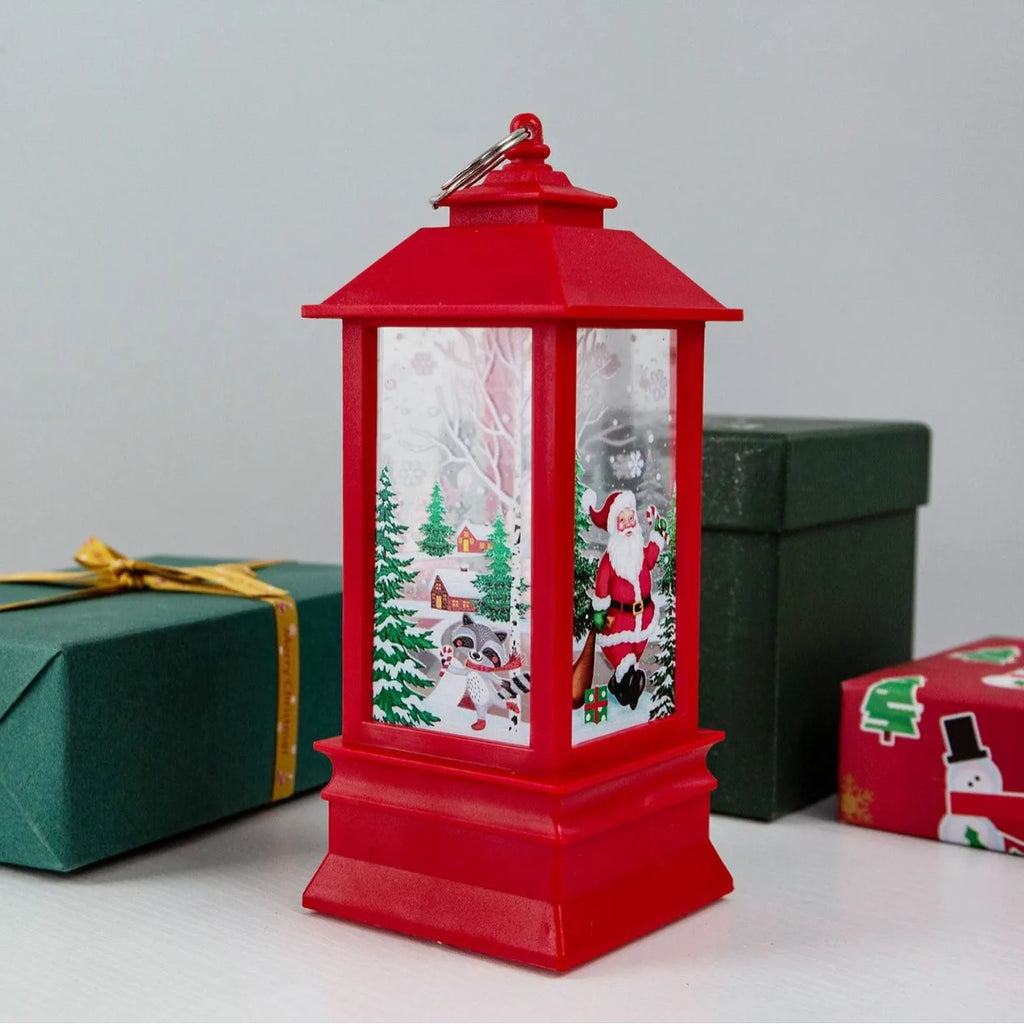 Christmas Decoration Small Night Lamp Desktop Decorat New Christmas Wind Lamp Candle Table Lamp Oasis Select D L
