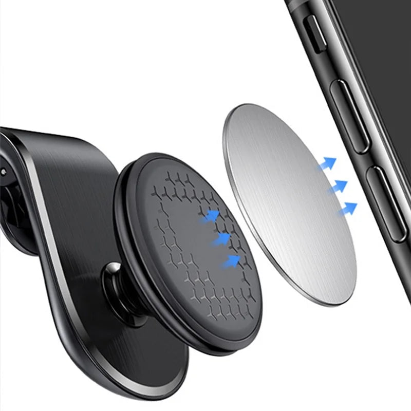 Magnetic Car Phone Holder Stand Air Vent Magnet Car Mount GPS Smartphone Mobile Support In Car Bracket for iPhone Samsung Xiaomi Oasis Select