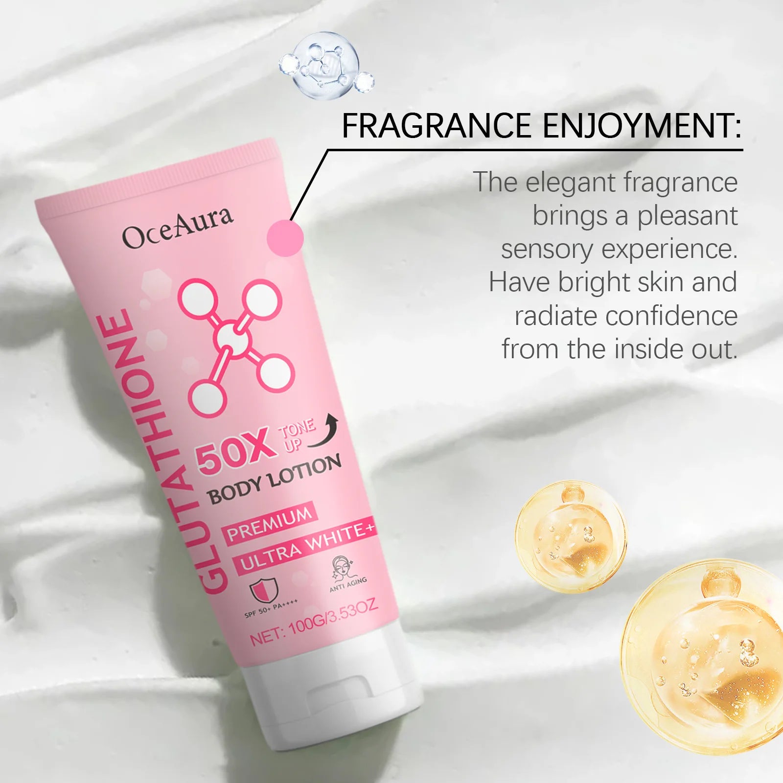 OceAura Brightening Body Cream – Dark Spot & Skin Tone Lotion Body Brightening Cream Oasis Select