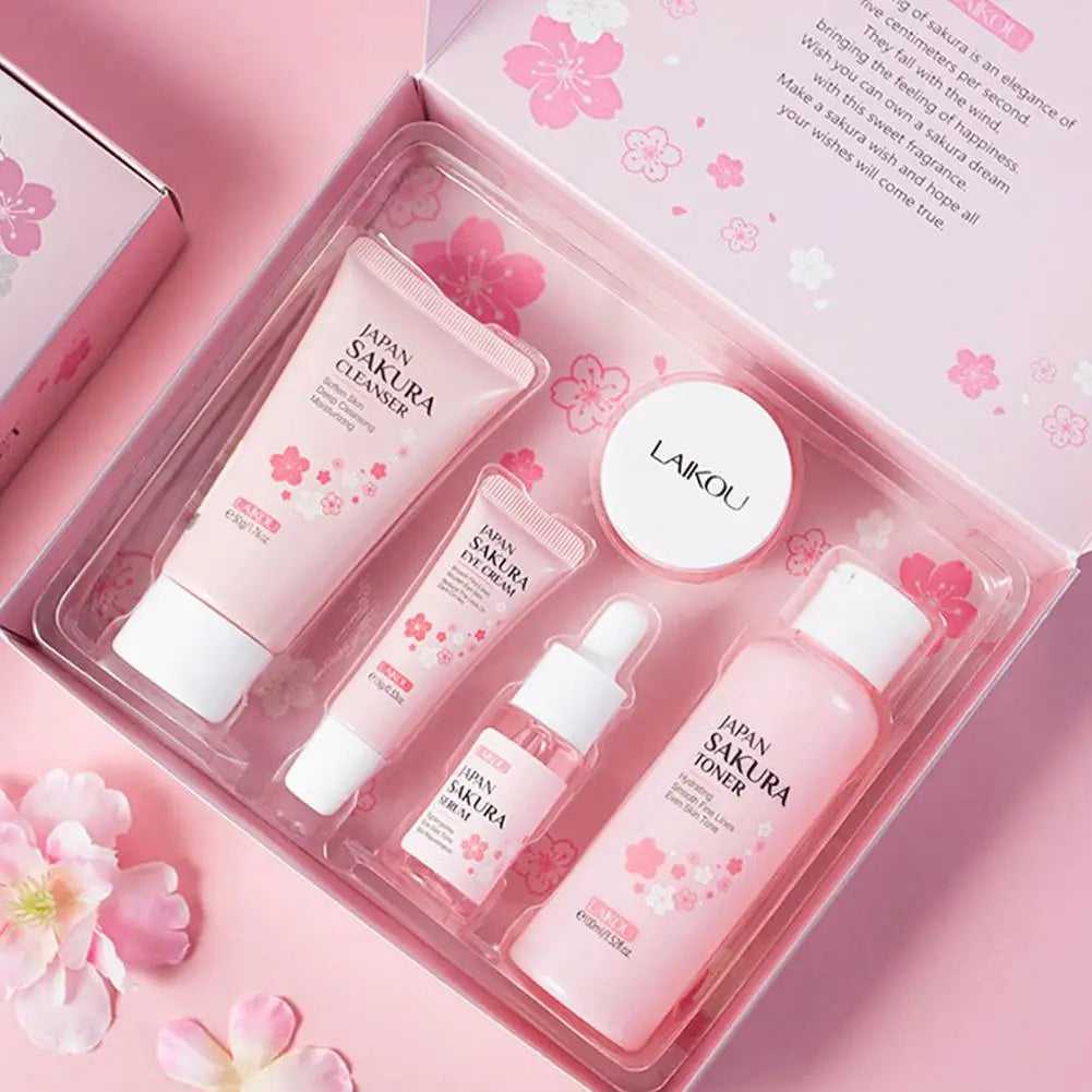 BIOAOUA Rice Puree 6-Piece Moisturizing Facial Skincare Set