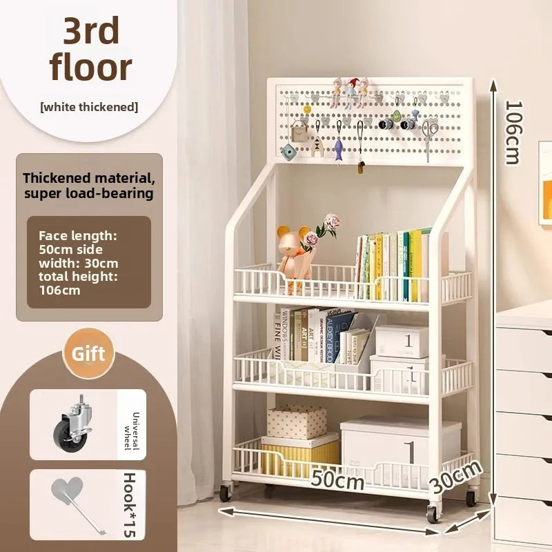 Snack shelves Internet celebrities Snack food and beverage supermarkets Mobile shelves Convenience store Multi-layer Oasis Select Three-layer 50CM A