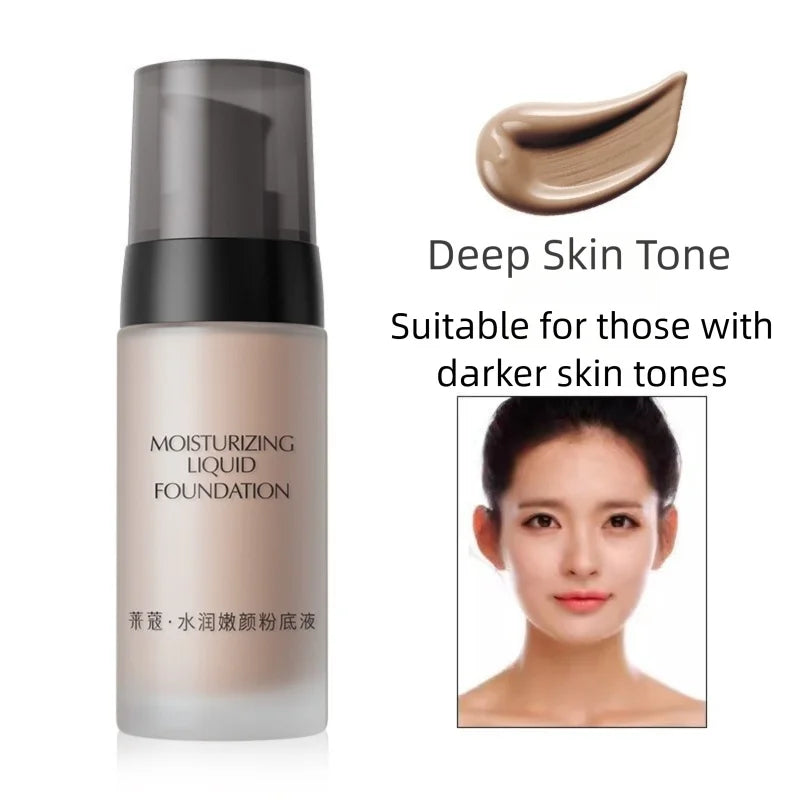 Long Lasting Oil Control Liquid Foundation Waterproof Brightening Concealer Natural Finish Moisturizing Professional Makeup Oasis Select LK81218