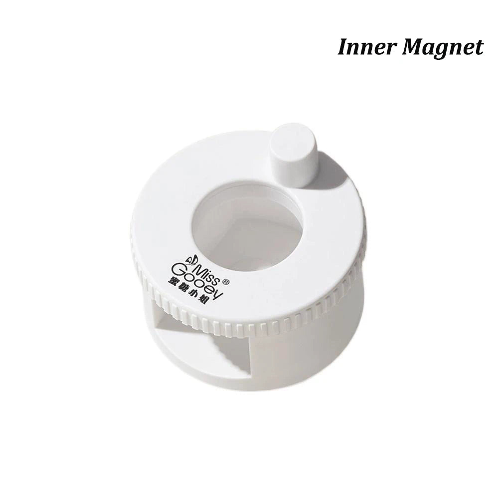 Rotating Cat Eye Nail Magnet – 360° Glass Bead Spinner Tool Nail Art Magnet Oasis Select without steel ball-D