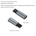 15V HQ8505 Type-C Shaver Adapter for Philips Norelco Trimmer Shaver Charging Adapter Oasis Select Grey