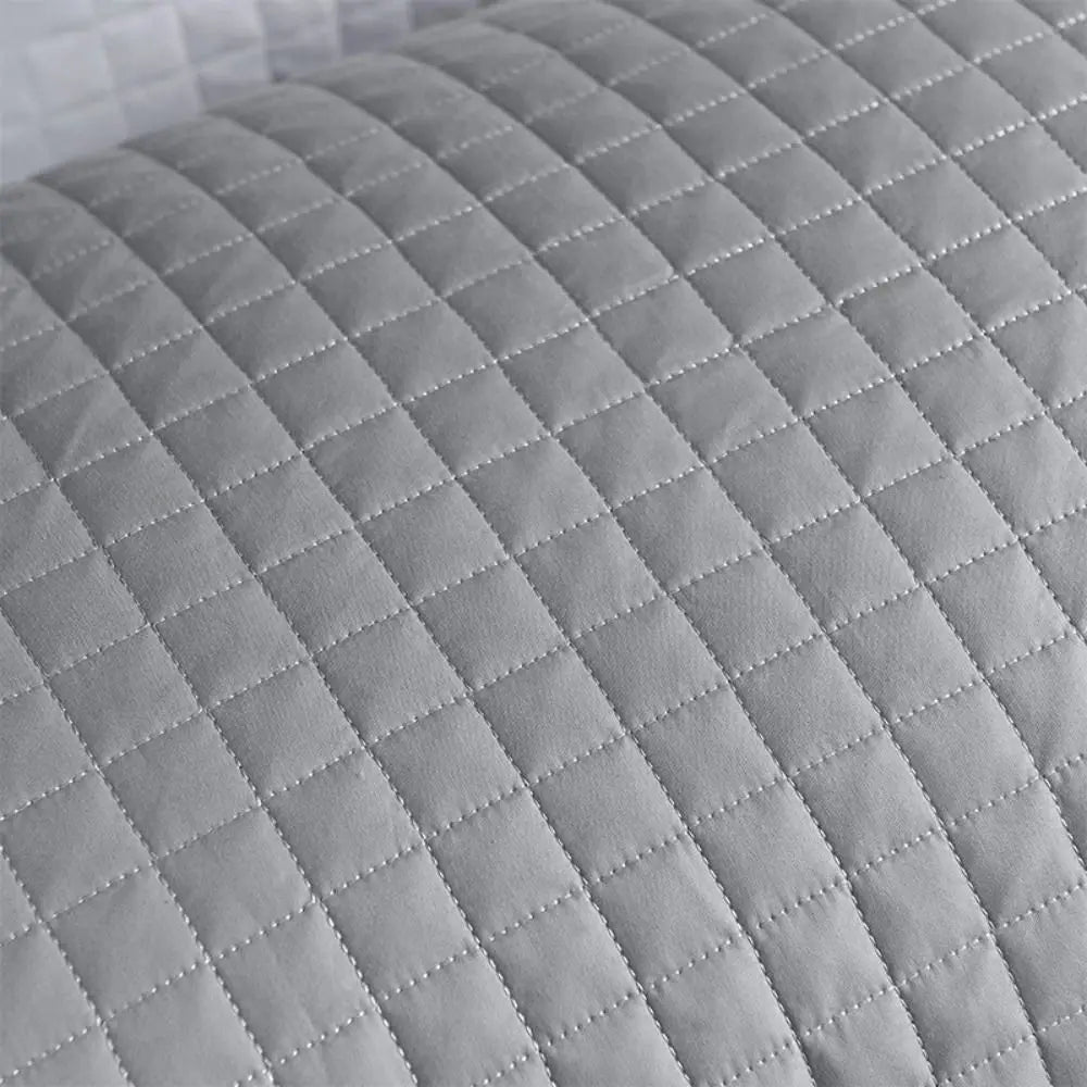 Comfortable Cotton Pillow Cover Isolation layer Anti Mite Pillow Case Protector Waterproof Head oil Pillowcase household Oasis Select