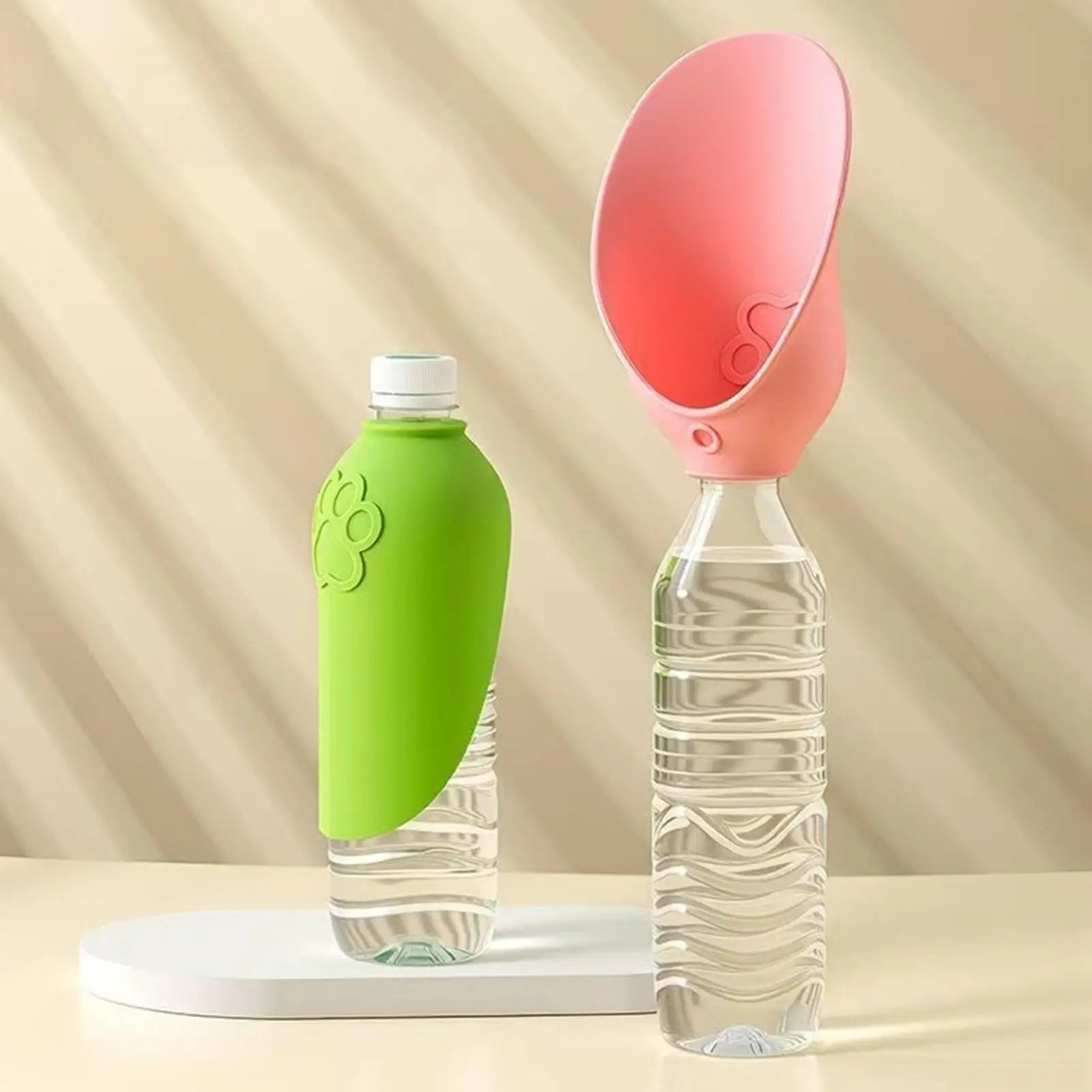 Universal Dog Cat Drinking Bowl Outdoor Feeding Water Portable Drinking Cup Pet Foldable Water Dispenser Interchangeable Bottle Oasis Select