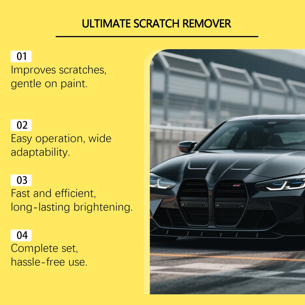 Car Scratch Repair Kit Polishing and Restoration Set for Light Scratches, Swirl Marks Scratch Remover Auto Body Maintenance Oasis Select
