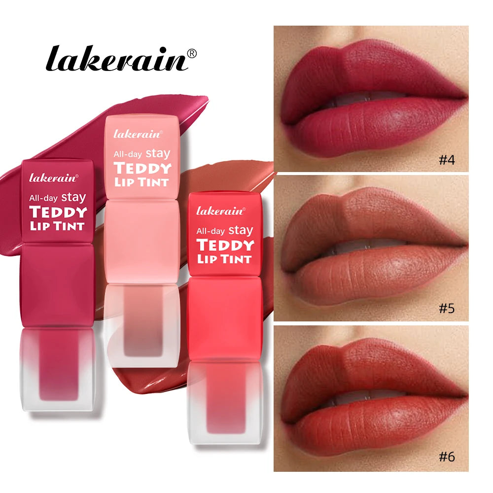 Matte Lip Tint Waterproof Long-Lasting Coloring Non-stick Cup Lip Gloss Gentle Texture Lightweight Lipstick Natural Makeup Oasis Select