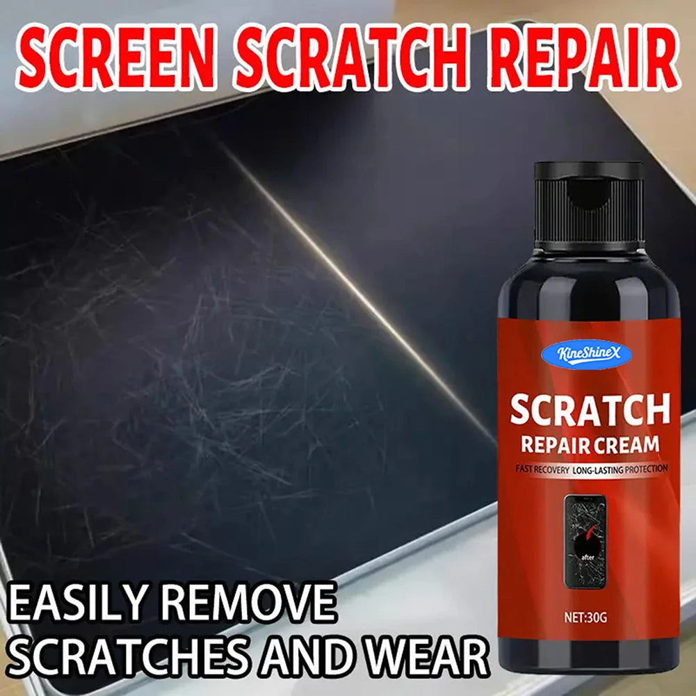 Screen Scratch Repair Cream – Glass, Lens & Metal Polish