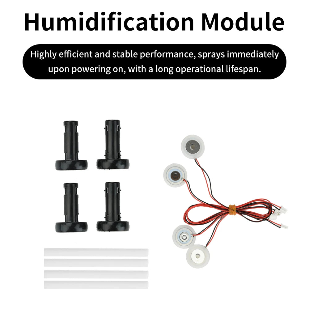 4 Spray Humidifier Module DIY Atomizer Control Board Driver Circuit Board 1Drag4 Plant Watering Heavy Fog Amount Assembly Simple Oasis Select