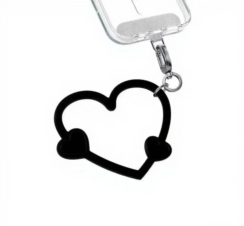 DIY Phone Charm Lanyard Hook Sticker for iPhone & Galaxy Cases