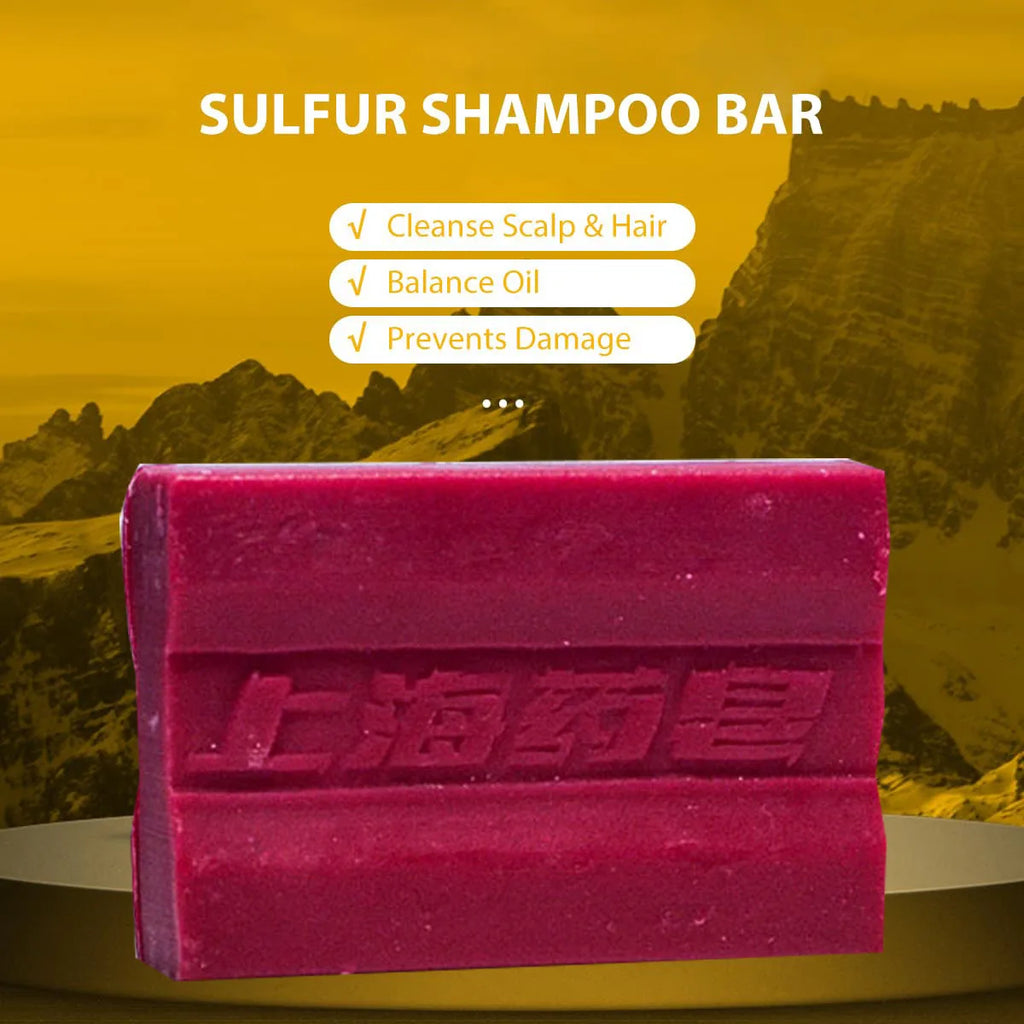Shanghai Yaozao Chinese Herb Sulfur Soap Shampoo & Body Wash