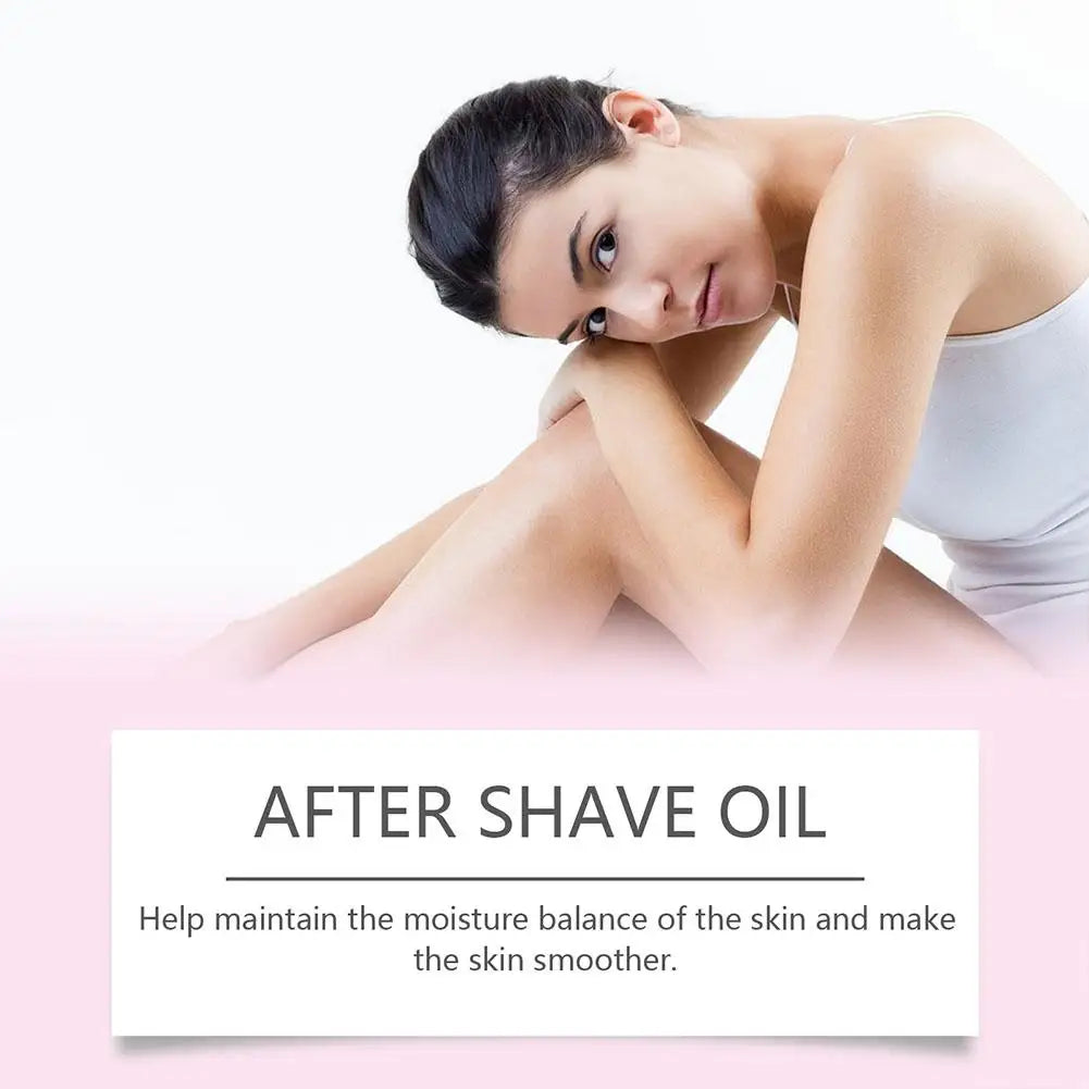 2PCS Strawberry & Vanilla Scent After Shave Oil ,Strawberry After Shave Oil Beauty Women For Smooth Skin Prevent Ingrown Hairs Oasis Select
