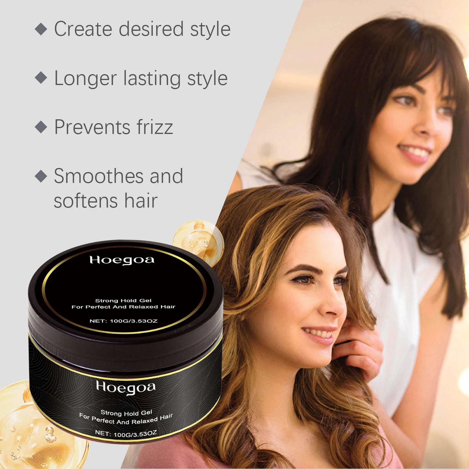 100g Men Hair Clay Wax Strong Hold Hairstyle Lasting Fluffy Hair Keep Hair Oil Barbershop Tools Professional Hair Pomade Wax Oasis Select