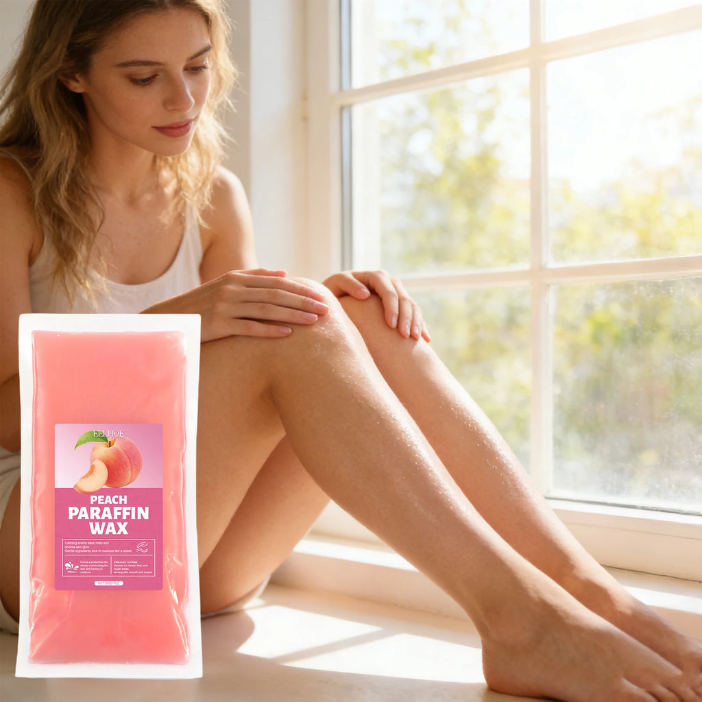 Eelhoe Peach Paraffin Hand & Foot Wax Mask – Moisturizing Spa Paraffin Hand Wax Mask Oasis Select