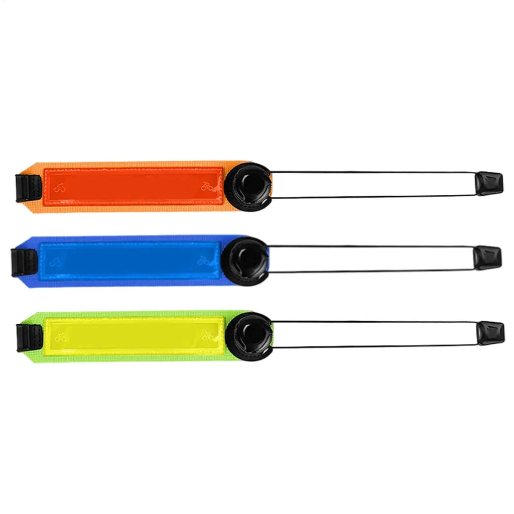 Reflective Cycling Ankle Straps – Adjustable Bike Pant Leg Bands