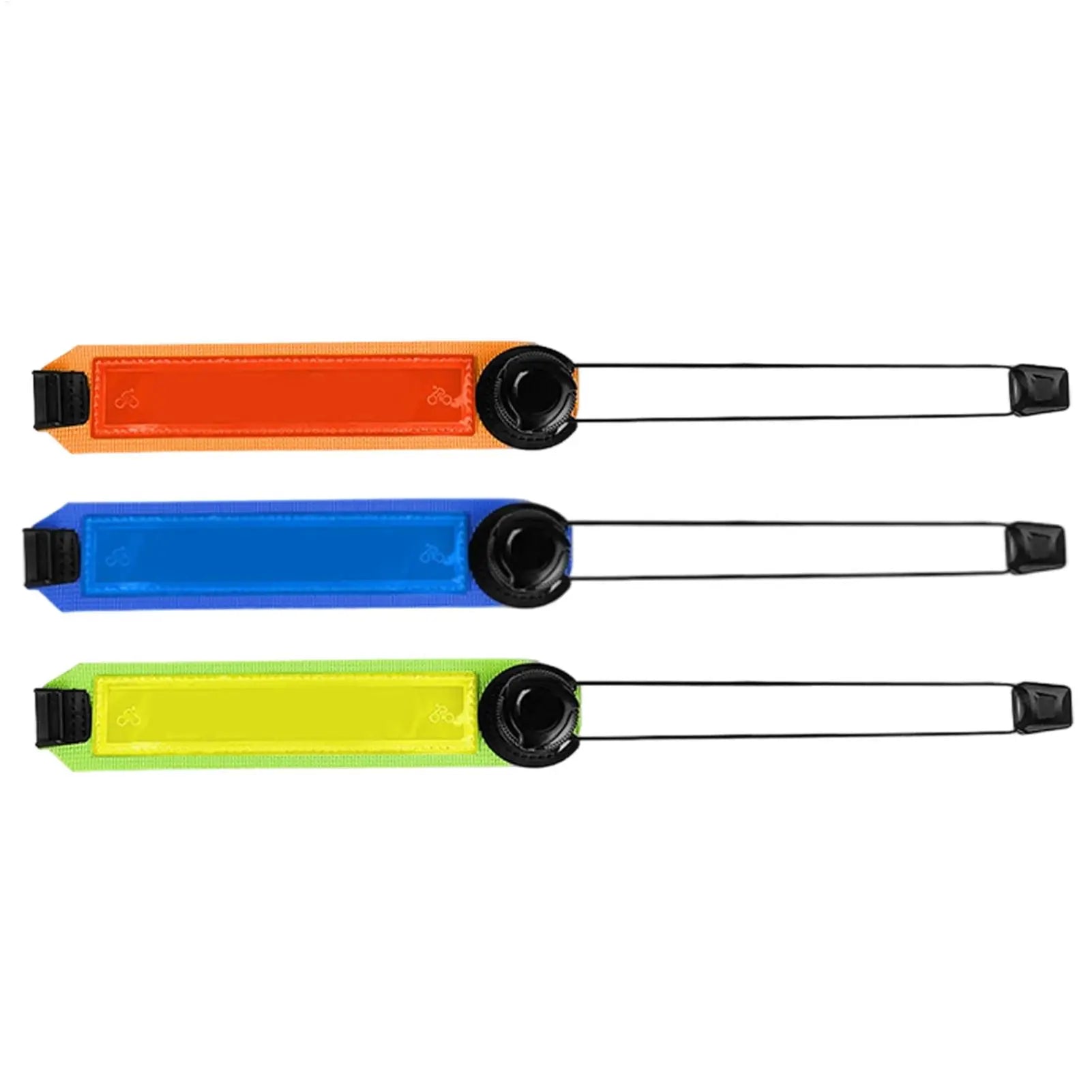 Reflective Cycling Ankle Straps – Adjustable Bike Pant Leg Bands