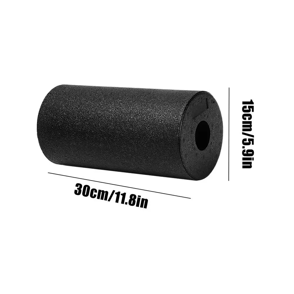 Massage Foam Roller for Muscle Massage Relaxation Body Slimming Yoga Column Fitness Equipments For Yoga Physical Activities Oasis Select Black