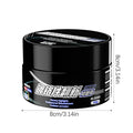 Metal Polish & Cleaner Paste 43g Car Heavy Metal Polish Restorer And Protectant Safe User Friendly Car Chrome Oxidation Remover Oasis Select Black