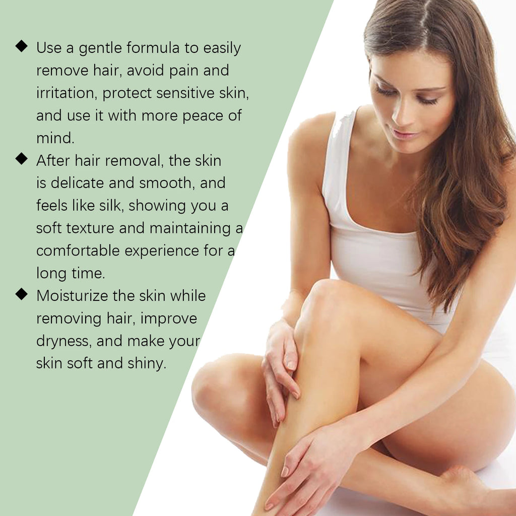 Aloe Vera Hair Removal Cream Health Painless Hair Remover Growth Inhibitor for Men Woman Reduce Itching Redness Sooth Skin Care Oasis Select
