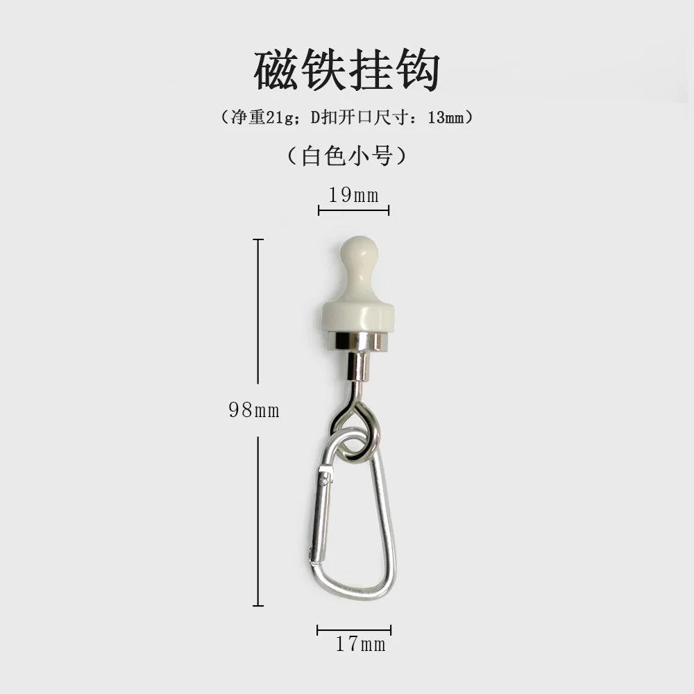 Christmas Outdoor Solar Light Rechargeable Flashlight Portable Power Bank Lamp LED Hanging Tent Light for Camping Hiking Fishing Oasis Select Small-white