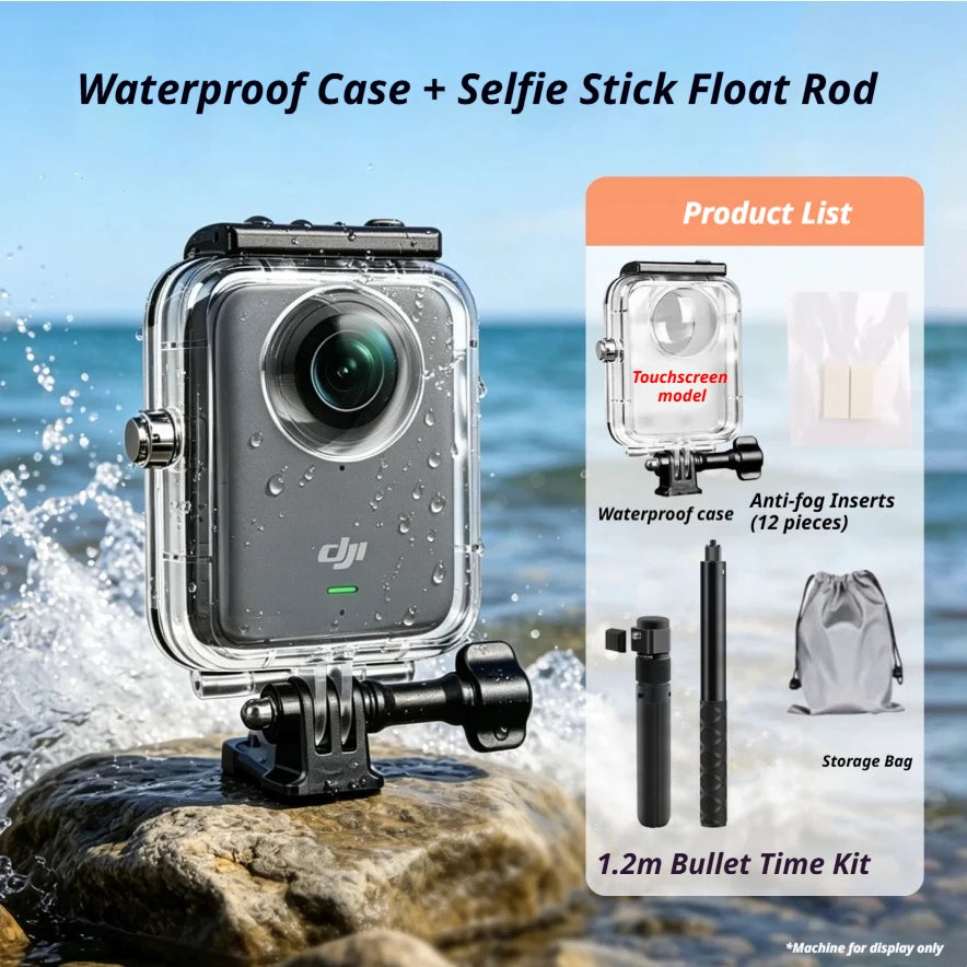 DJI Osmo 360 Waterproof Diving Case – 6M Underwater Protection