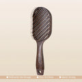 Hollow Boar Bristle Hair Brush – Detangling & Scalp Massage Detangling Hair Brush Oasis Select M34SY