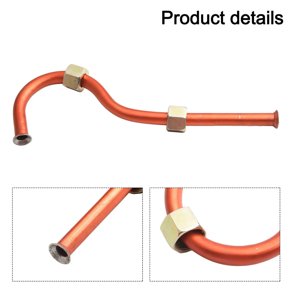 16x1.5mm Aluminum Air Compressor Exhaust Tube | Multi-Thread Compressor Exhaust Tube Oasis Select