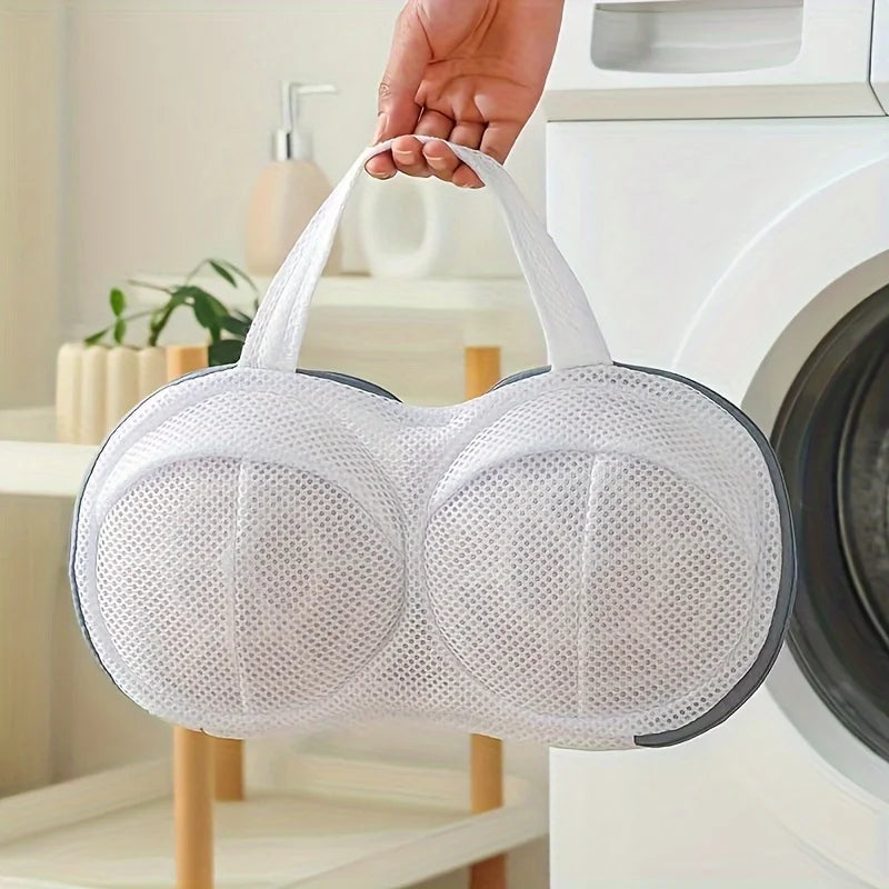 2pcs Bra Laundry Bag Underwear Wash Package Brassiere Clean Pouch Anti Deformation Mesh Pocket Special for Washing Machine Oasis Select