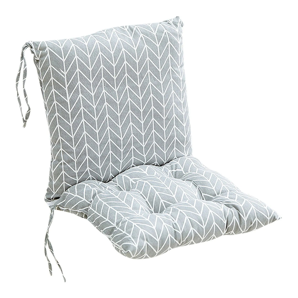 Printed Cotton Chair Cushion – Thick Dining & Home Seat Pad Chair Seat Cushion Oasis Select