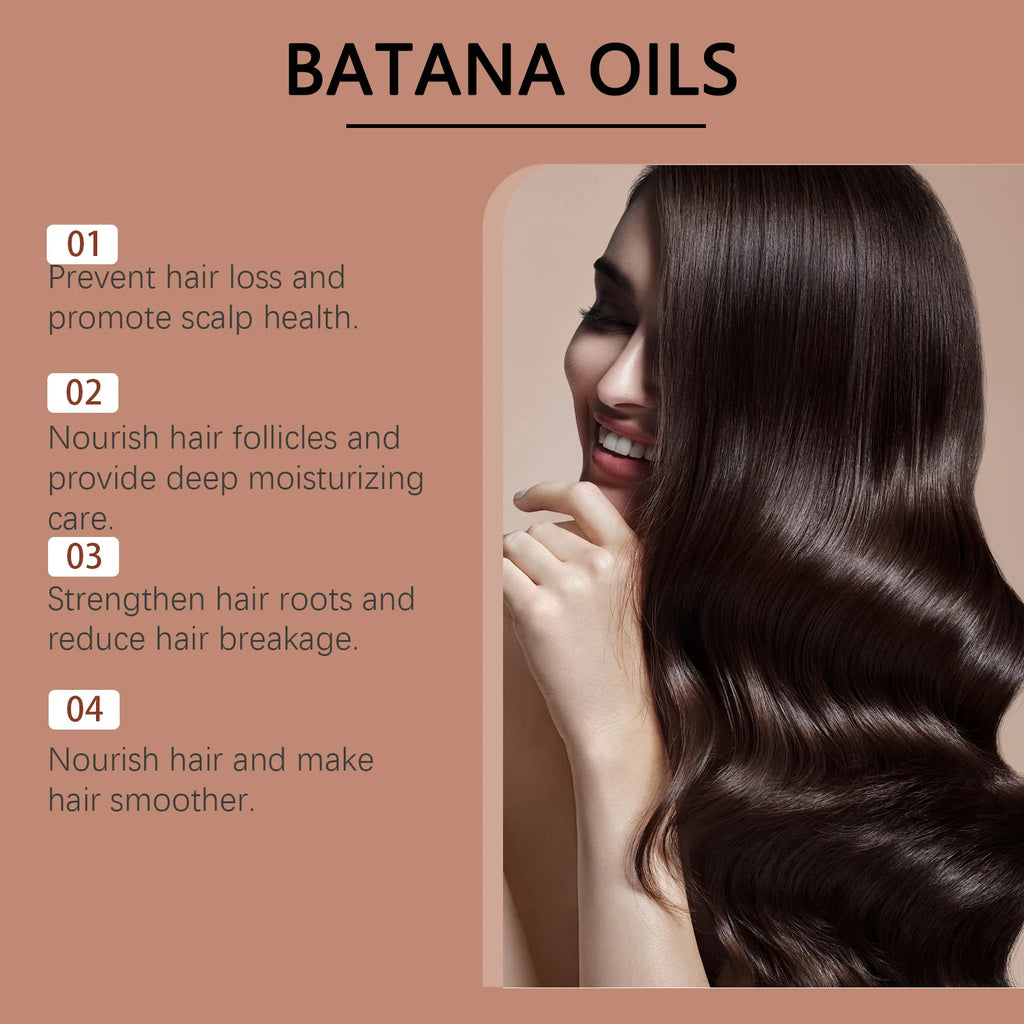 Hoegoa Batana Hair Growth Cream Repair Damaged Scalp Massage Deeply Cleansing Mask Healthier Roots Hair Nourishing Conditioners Oasis Select