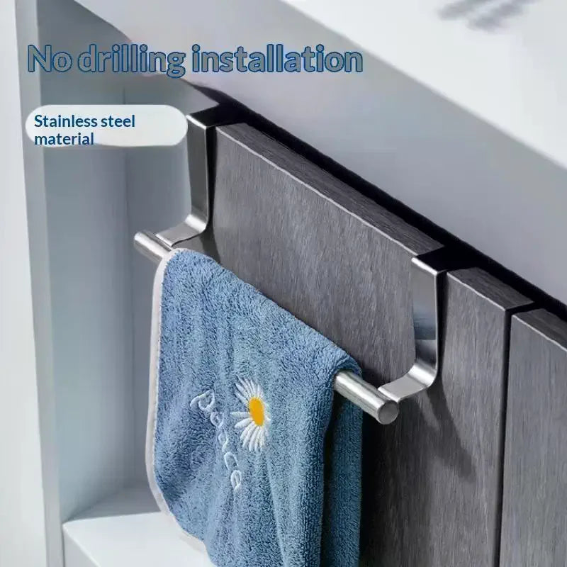 Over Door Towel Rack – Rustproof Stainless Steel Hanger