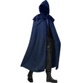 Halloween Hooded Cloak Gothic Long Robe Knight Pirate Costume