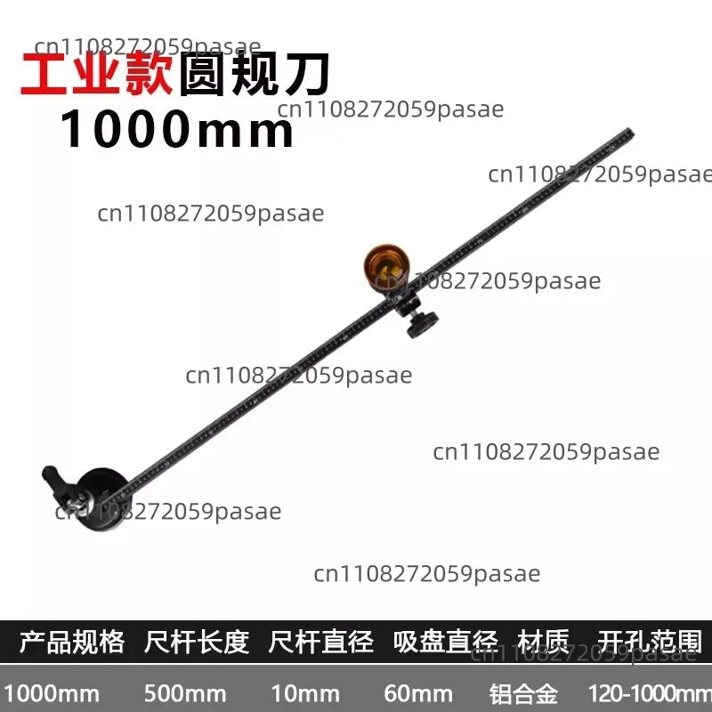 Adjustable Circular Glass Cutter Compass Tool – Hole Opener