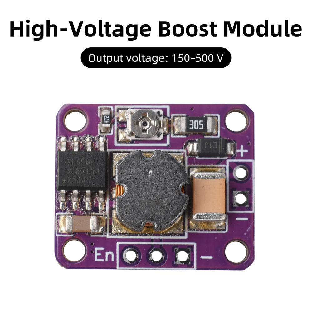 DC-DC Boost Converter 3.6-20V Input 120-300V/150-500V Output Ultra Compact High Voltage Power Module for DIY Ionizer Oasis Select DC 150-500V
