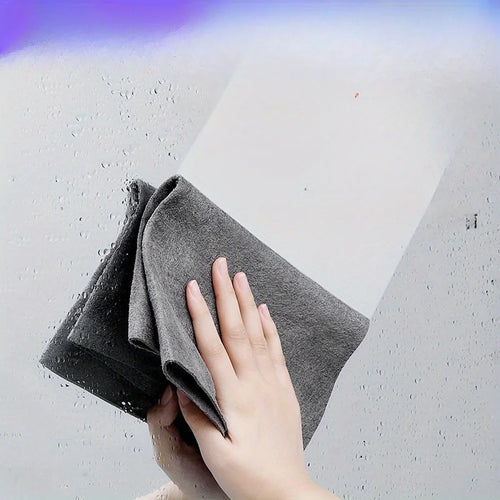 10Pcs Thickened Magic Cleaning Cloth Microfiber Glass Clean Towel Reusable Washable Lint-free Cleaning Rags for Kitchen Glass Oasis Select