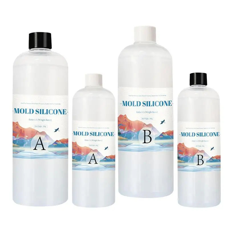 Silicone Mold Making Kit DIY Silicone Mold Making AB1:1Liquid Rubber Silicona Liquida Para Mold Fast Curing Mold Making Silicone Oasis Select
