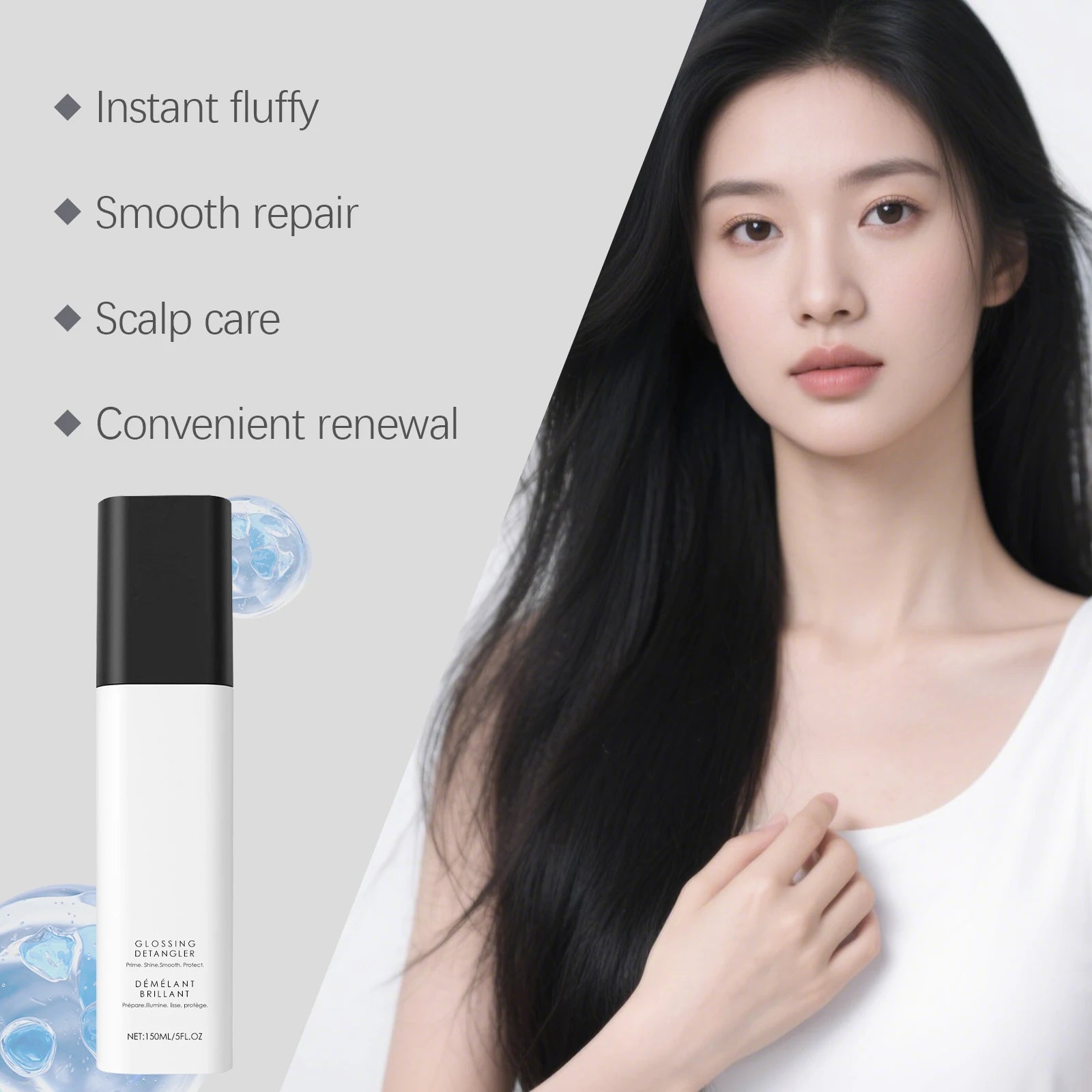 Dry Hair Spray Fluffy Hair Oil Control Refreshing Absorb Grease Clean Hair Air Feeling Moisturizing Repairing Hair Care Shampoo Oasis Select