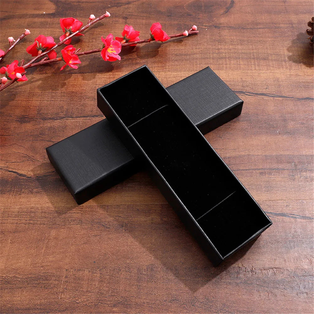 Retro Kraft Paper Gift Box – Jewelry, Bookmark & Pen Packaging