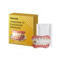 Silicone Fake Teeth Full Set – Realistic Upper & Lower Dentures Cosmetic Denture Set Oasis Select 1 Set