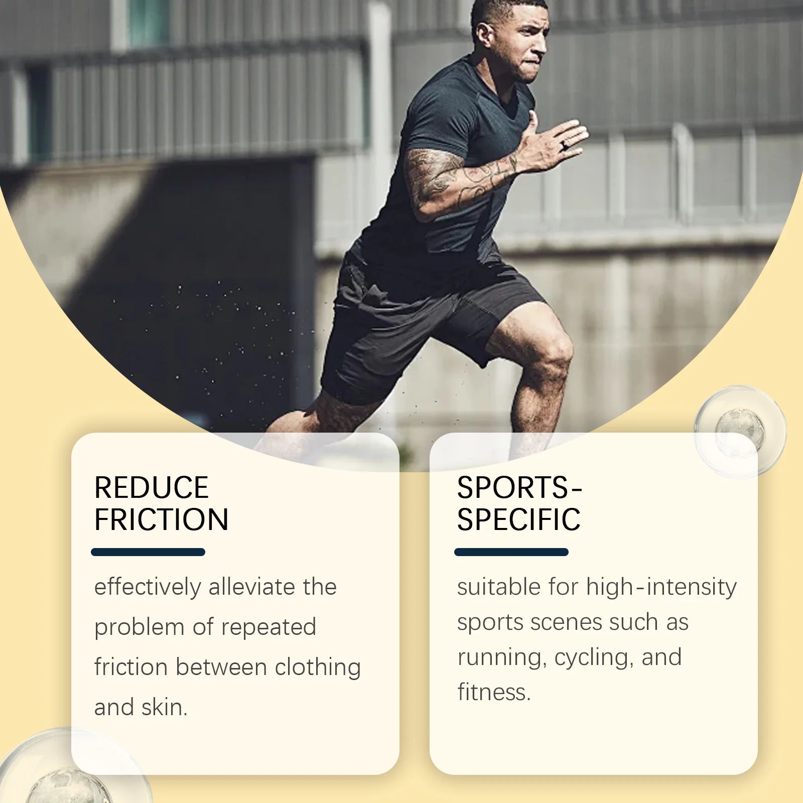 East Moon Men Sports Chest Patch Waterproof Invisible Breast Anti Bump Running Breathable Disposable Round Nipple Cover Stickers Oasis Select