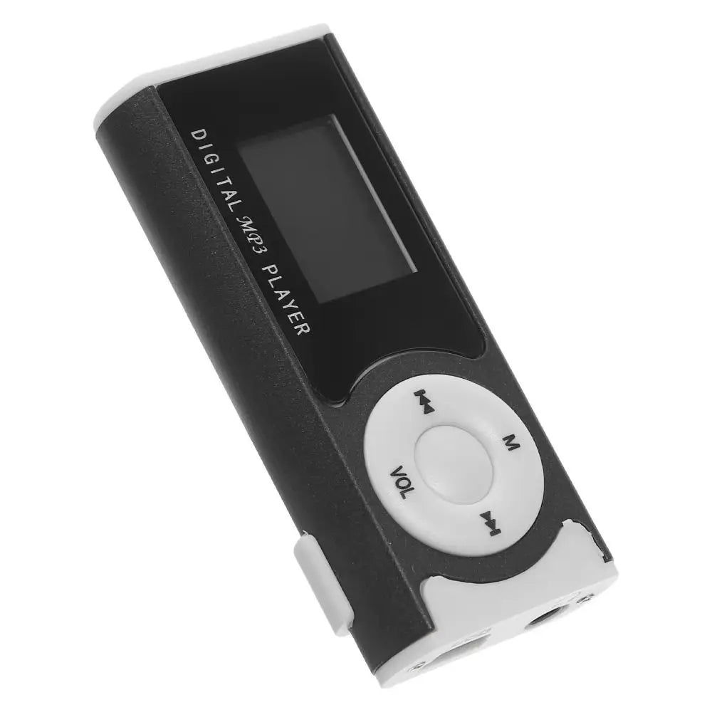 Lossless Sound Portable Mini MP3 Player with LCD Screen Card Slot USB MP3 Music Players Metal Clip Slim Student Walkman Oasis Select