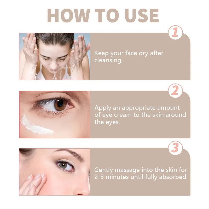 Hydrolyzed Collagen & Snail Essence Eye Cream – Firm & Moisturize Eye Cream Oasis Select